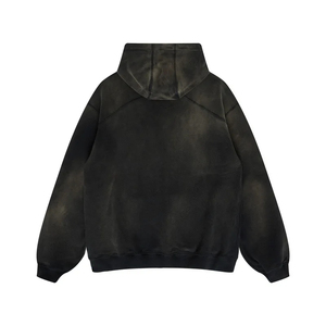 เสื้อกันหนาวมีฮู้ดโอเวอร์ไซส์ผู้ชายผ้าฝ้าย100% แบบสวมหัวมีฮู้ดโอเวอร์ไซส์วินเทจมีฮู้ดโอเวอร์ไซส์สำหรับผู้ชาย - Product Image 4