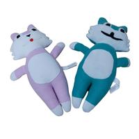 Jouet en peluche en forme de chat, nouveau modèle vietnamien, tissu doux, en peluche pour animal de compagnie, pour jouer à l'intérieur et à l'extérieur, amusant