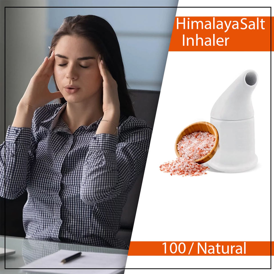 Low Price Natural Pure Himalayan Salt Inhaler Hot Seller Himalayan Salt Inhaler With Custom Logo and Size