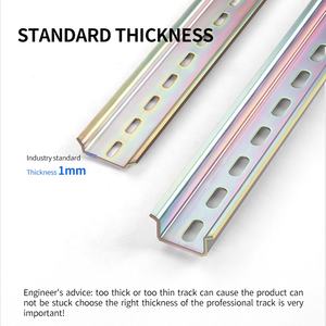 Толстый распределительный шкаф 1,0 мм MCB C45 стальной Din-рейка, Электрический рельс, выключатель DZ47, монтажная карточная рейка - Product Image 5
