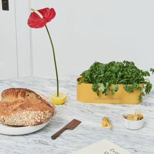 Florero multiusos decorativo de Metal con forma de barco para comedor, cocina, usos, Decoración de mesa, jarrones florales - Product Image 3