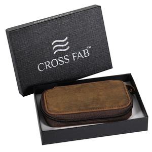 Genuine Crazy Horse Leather Handmade Customizable <b>Key</b> Card Organizer Pouch Fashionable Mini Card <b>Key</b> Case Bag for Car <b>Keys</b> - Product Image 5