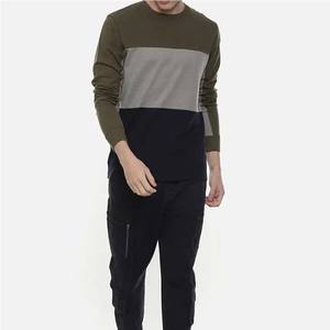 Sweats à manches longues 2025 nouveau Design vêtements hommes sweats surdimensionné col rond coton respirant basiques hommes sweats - Product Image 3