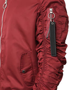 แจ็กเก็ตกันน้ำสำหรับผู้ชายเสื้อกันลมมีสไตล์เสื้อแจ็คเก็ตกันลมสำหรับกลางแจ้งออกแบบโลโก้ได้ตามต้องการ - Product Image 4