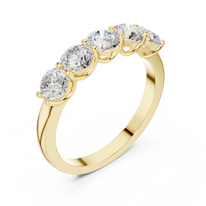 Anillo con letras ajustable de 10K Diseño elegante - Product Image 5