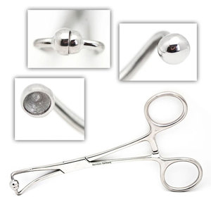 Pinces à serviettes en papier à articulation sphérique de qualité, équipement chirurgical, outil à articulation sphérique pour les professionnels de la santé - Product Image 5
