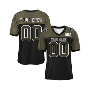 Camisetas deportivas personalizadas para jóvenes, camiseta de fútbol con logotipo de número de equipo y nombre impreso personalizado, opciones de talla grande - Product Image 1