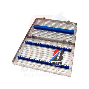 Juego de casetes de instrumentos de 20 piezas, solución de almacenamiento de productos reutilizables para herramientas de laboratorio médico - Product Image 2