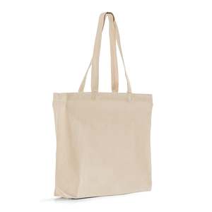 18-Inch Med/<b>Large</b> Size Fashion Tote <b>Bag</b> with Long Handles Solid Color Open Closure Summer <b>Large</b> Capacity <b>Canvas</b> Tote <b>Bag</b>-TG218 - Product Image 3