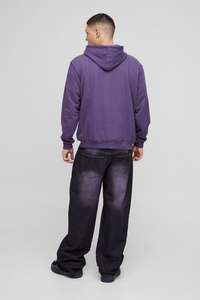 เสื้อฮู้ดพลอยเทียมสำหรับผู้ชายผ้าฝ้าย100% กำหนดโลโก้ได้เอง - Product Image 3