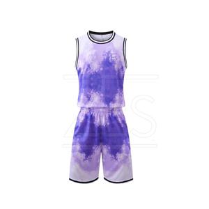 Uniforme de basket-ball de style nouveau nouveau design uniforme de basket-ball uniforme de basket-ball sans manches - Product Image 2