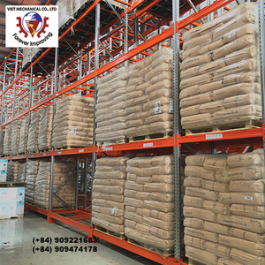 Palette de stockage en rack d'entrepôt en acier robuste à double profondeur à plusieurs niveaux pour empiler et stocker dans l'entrepôt - Product Image 1