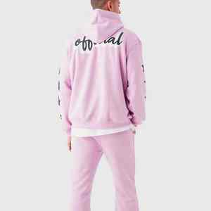 Chándal de invierno para hombre 2025, cómodo, suave, de algodón, para exteriores, estampado, chándal apilado, 100% de algodón, cordón sólido 2 1 - Product Image 3