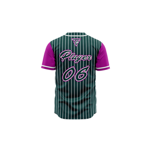 Sweat-shirt de baseball personnalisé pour homme avec nom d'équipe, pour impression par sublimation thermique, maille respirante, broderie, tenue de softball - Product Image 4