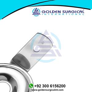 Bandeja de Impresión Dental Sólida para Odontología, Bandeja de Impresión Pequeña para Dentaduras Completas, Inferiores - Product Image 4