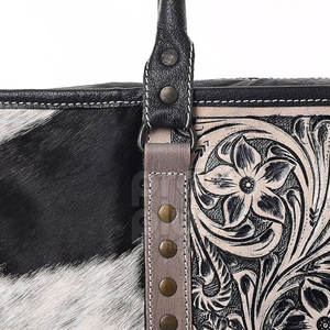 Luxury Genuine Cowhide Leather Handbag For <b>Women</b> Premium Quality Cowhide Leather Fashion <b>Bags</b> - Product Image 6
