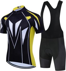 Conjunto de Maillot y Culotte de Ciclismo Personalizado con Estampado por Transferencia Térmica, Transpirable, de Poliéster/Algodón 220g, Unisex, Estilo Anti-Desgaste - Product Image 2