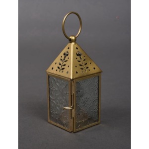 Elegante Portavelas de Metal Hecho a Mano para Uso en Interiores Durante el Ramadán |   Elegante y duradero, impermeable y portátil. - Product Image 4