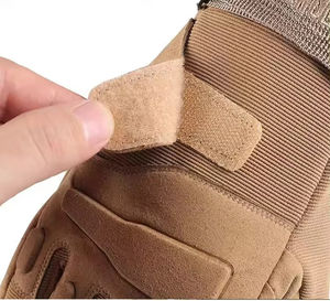 Gants de ski d'hiver isolés thermiquement de haute qualité, chauds, coupe-vent, imperméables, à doigts complets, fermeture auto-agrippante, en cuir PU - Product Image 4