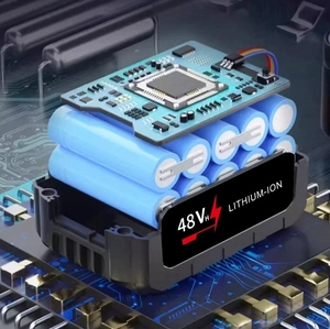 Laveuse <span class=keywords><strong>de</strong></span> voiture portable sans fil haute pression en libre-service 24V 48V avec matériaux ABS, aluminium, cuivre et plastique - Product Image 2