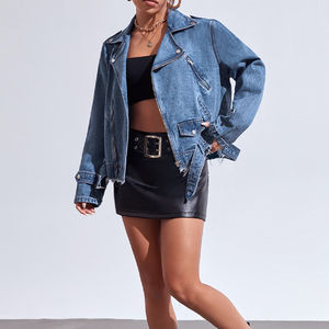 Veste en cuir véritable de couleur chaude la plus vendue pour femmes veste en cuir de haute qualité pour femmes à vendre - Product Image 2