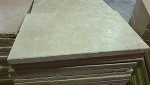 2025 cổ điển màu be ngà ánh sáng travertine gạch đá tự nhiên giảm hồ bơi đối phó bullnose pavers biệt thự sang trọng nơi cư trú khách sạn - Product Image 4