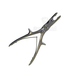 คีมหนีบฟันแบบแมนนวลพร้อมขากรรไกรแบบฟันเลื่อยที่ทำมุมเพื่อให้ยึดเกาะได้ยากสามารถนำกลับมาใช้ใหม่ได้ - Product Image 5