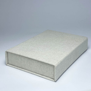 กล่องเก็บภาพผ้าลินินธรรมชาติพร้อมฝาปิดแม่เหล็กอุปกรณ์เสริมสำหรับสตูดิโอถ่ายภาพ - Product Image 3