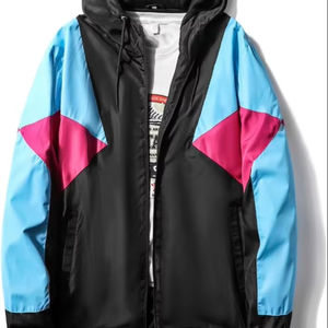 เสื้อแจ็กเก็ตกันลมน้ำหนักเบาสำหรับผู้ชายเสื้อแจ็คเก็ตผ้าไนลอนกันฝนออกแบบได้ตามต้องการมีสไตล์และเรียบง่ายสำหรับ2023 - Product Image 1