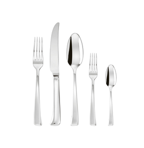 Ensemble de couverts léger en acier inoxydable avec haute durabilité pour la maison et le restaurant couverts en acier miroir design de cuillère - Product Image 1