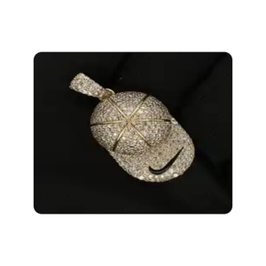 Colgante de diamante natural de oro Colgantes de collar de Diamante Real de estilo clásico para boda o aniversario-Compras en línea en la India - Product Image 1