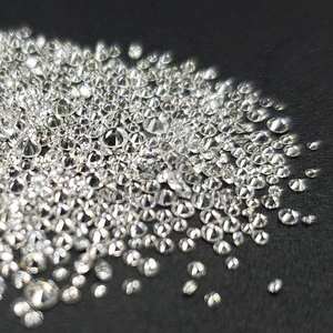 Naturel 2.7-3.3MM Diamant Rond en Vrac GH Couleur VVS-VS1 Clarté GIA & IGI Certifié Poli Mêlée Authentique Pierres pour Bijoux - Product Image 2