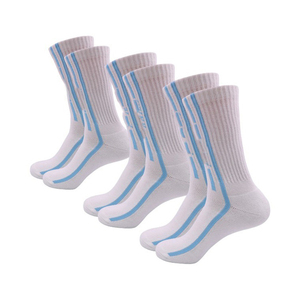 Chaussettes de sport personnalisées haute performance Chaussettes de sport OEM en tissu à séchage rapide et à ajustement par compression pour équipes - Product Image 2