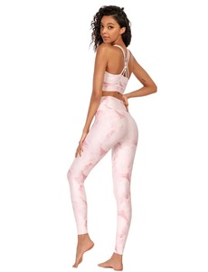 Conjuntos de Yoga para Mujer al por Mayor, Reversibles, Sólidos, Elásticos en Cuatro Direcciones, Transpirables, Ropa de Gimnasio de 2 Piezas, Diseño Personalizado, Alta Calidad - Product Image 3