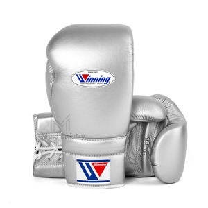 Guantes de Boxeo Profesionales de Alta Calidad Hechos a Medida, de Cuero Genuino, Nuevos, Transpirables, de Secado Rápido, para Artes Marciales - Product Image 2