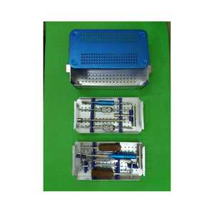 Juego de instrumentos ortopédicos DHS y DCS con caja gráfica Instrumentos quirúrgicos Kit de Cirugía de trauma de calidad superior - Product Image 1