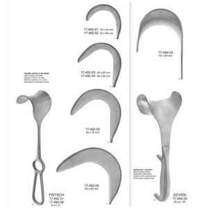 Retracteur abdominal manuel en acier inoxydable Fritsch 32x40mm 23cm Instrument chirurgical pour la chirurgie gynécologique - Product Image 4