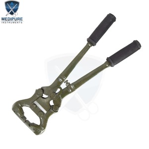 Cortador de pezuñas de acero inoxidable de alta calidad, cortador de pezuñas de caballos de ganado veterinario, herramienta de herrador - Product Image 6