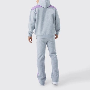 Conjunto de pantalones de chándal apilados y Sudadera con capucha para hombre, de gran tamaño Sudadera con capucha, pantalones de Jog con hombros caídos, ropa de calle, pantalones apilados, chándal para hombre - Product Image 2