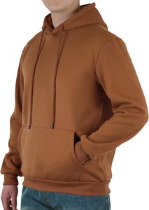 Sweat-shirt à capuche en coton 100% blanc pour homme, coupe classique, impression numérique personnalisée de haute qualité, automne - Product Image 5