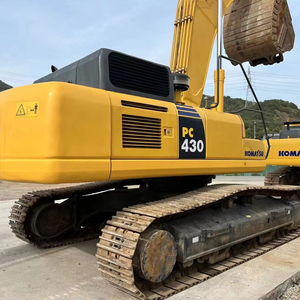 Excavadora de orugas pesada de 43 toneladas Komatsu usada de alta calidad, precio bajo, maquinaria de segunda mano, motor de venta de excavadora Komatsu - Product Image 1