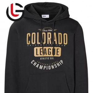 Colorado League Championship Hommes 100% Coton Polaire À Capuche Hiver Chaud Sans Doublure Confortable Élégant Personnalisé Anti-Rides - Product Image 1