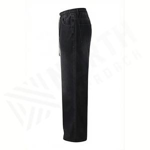 Pantalons pour hommes de haute qualité, jeans en gros, vêtements décontractés neufs, pantalon d'été tendance, design tendance, coton respirant, bas de pantalon, couleur personnalisée - Product Image 3