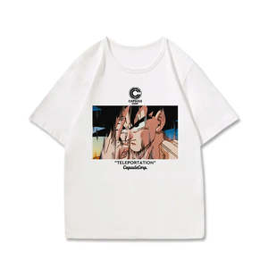 เสื้อยืดโพลีเอสเตอร์สำหรับผู้ชายเสื้อยืดสีขาวพิมพ์ลายแบบซับลิเมชัน - Product Image 4