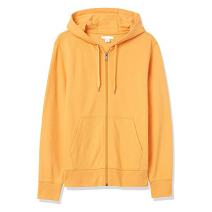 OEM Wholesale Custom Men <b>Zip</b>-Up Hoodie-Winter Polyester/Cotton Eco-Friendly Breathable for Gym Casual Wear - Product Image 4