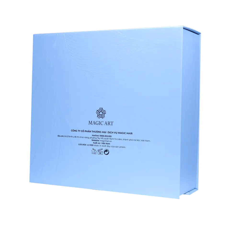 Embalagem personalizada da caixa de cosméticos da fabricação do vietnã produtos de papel personalizados da importação mundial pronto para enviar em massa