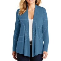 2024 Winter Damen Casual Langarm-Cardigan mit Puffärmeln, Atmungsaktiv, Anpassbare Farbe & Logo, Vorne Offenes Design