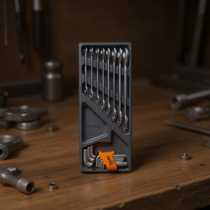 Clés à molette rigides thermoformées en ABS et clés hexagonales courbées - Product Image 3