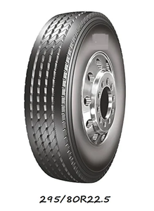 Pneu de camion commercial 295/80R22.5 pour essieu directionnel et d'entraînement, flanc renforcé, maniabilité stable, longue durée de vie - Product Image 2
