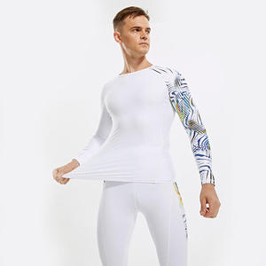 Conjunto Deportivo Elástico de Cintura Alta, Estilo Moderno, Sensación Suave, Transpirable, Material Ecológico de Spandex/Poliéster, Duradero - Product Image 3